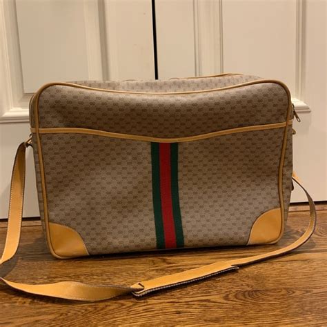 gucci 1970 shoulder bag price|vintage gucci overnight bag.